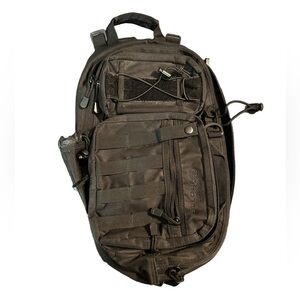 Helpline Tactical Black Backpack